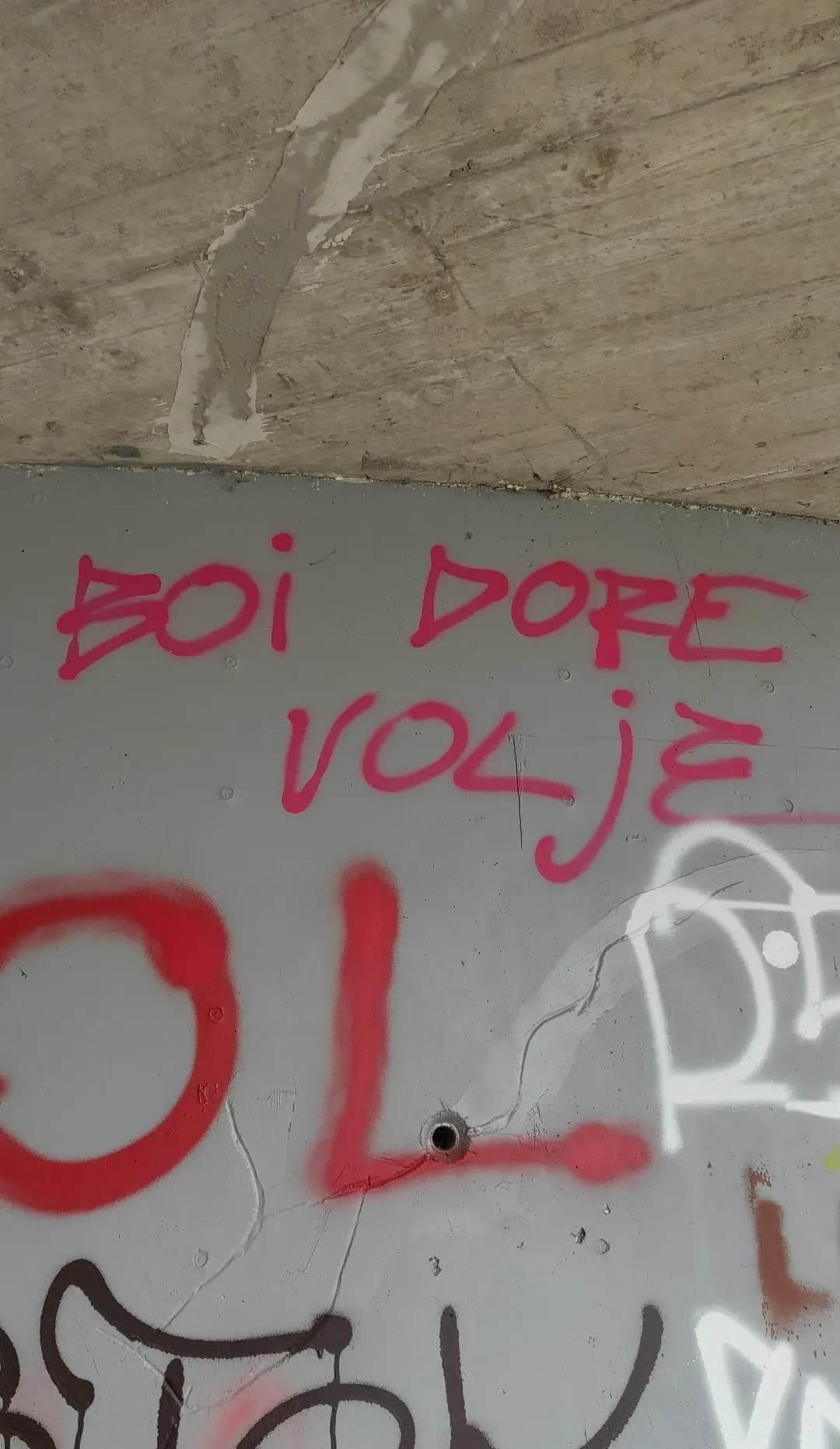 Maribor, grafit, boi dore volje