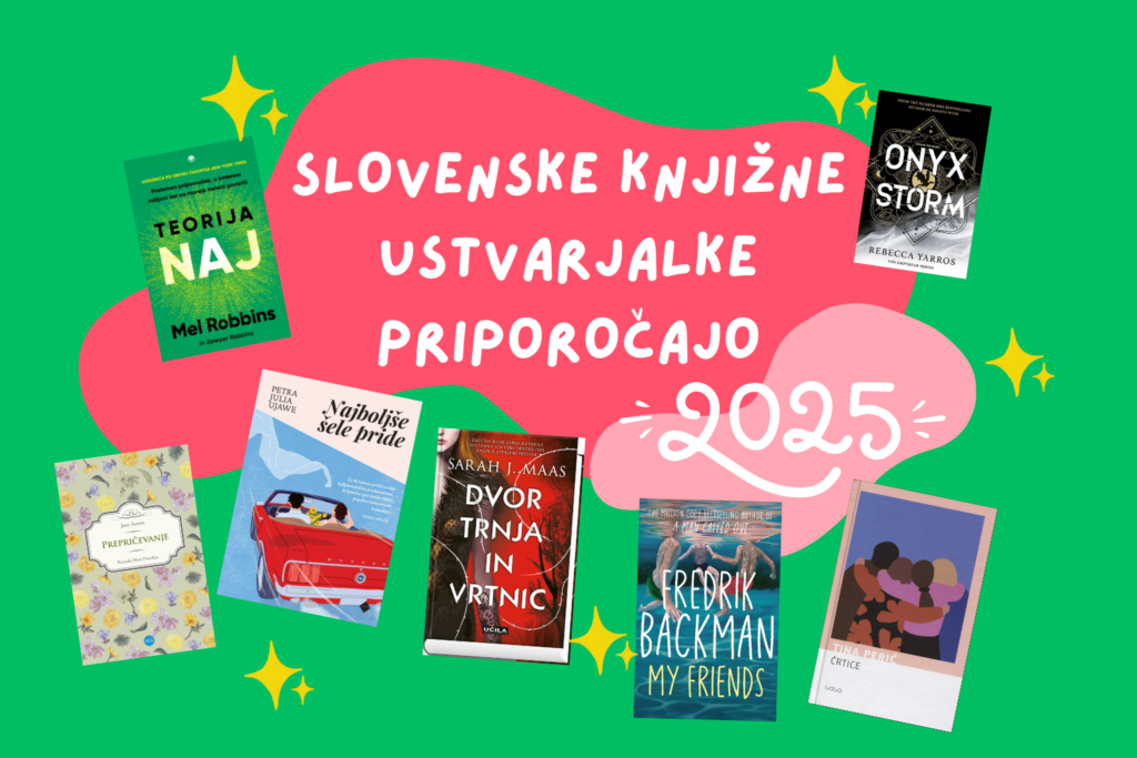 Knjižne blogerke priporočajo knjige iz leta 2025