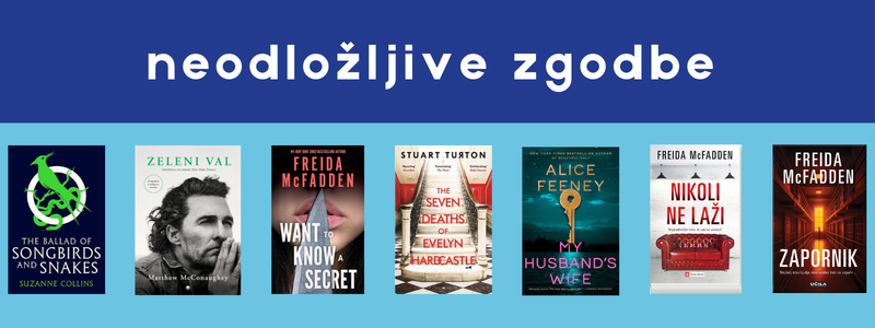 Knjige ki jih ne moreš odložiti 2026